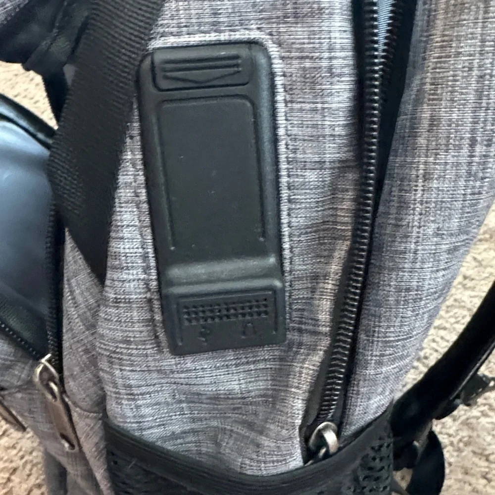 Gray Men's Backpack